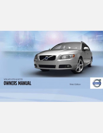 2011 volvo xc70 owners manual lhd & rhd